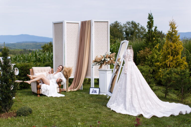 How to protect your wedding dress from dirt